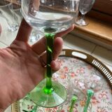 Set of 5 Alsatian glasses