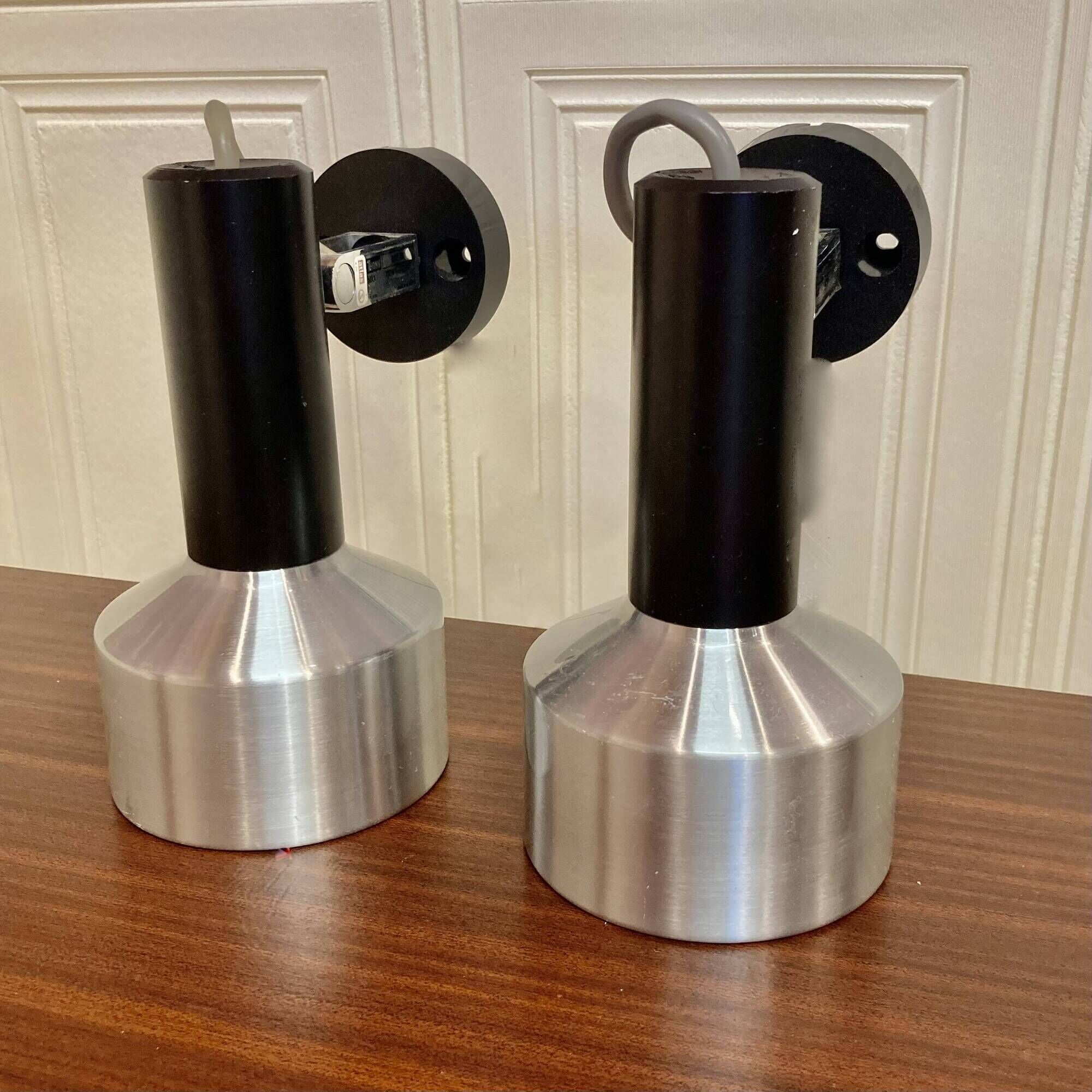 Pair of modular wall lights "1960 design".