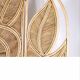 Paravent « feuilles » en rotin 