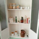 Art Deco glass cabinet 50s