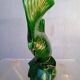 Saint Clement fish in green vintage ceramic