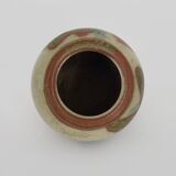 Round vase, ball signed Olivier Roy Vallauris. 80 years
