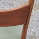 Pair of 50's Scandinavian style mahogany chairs