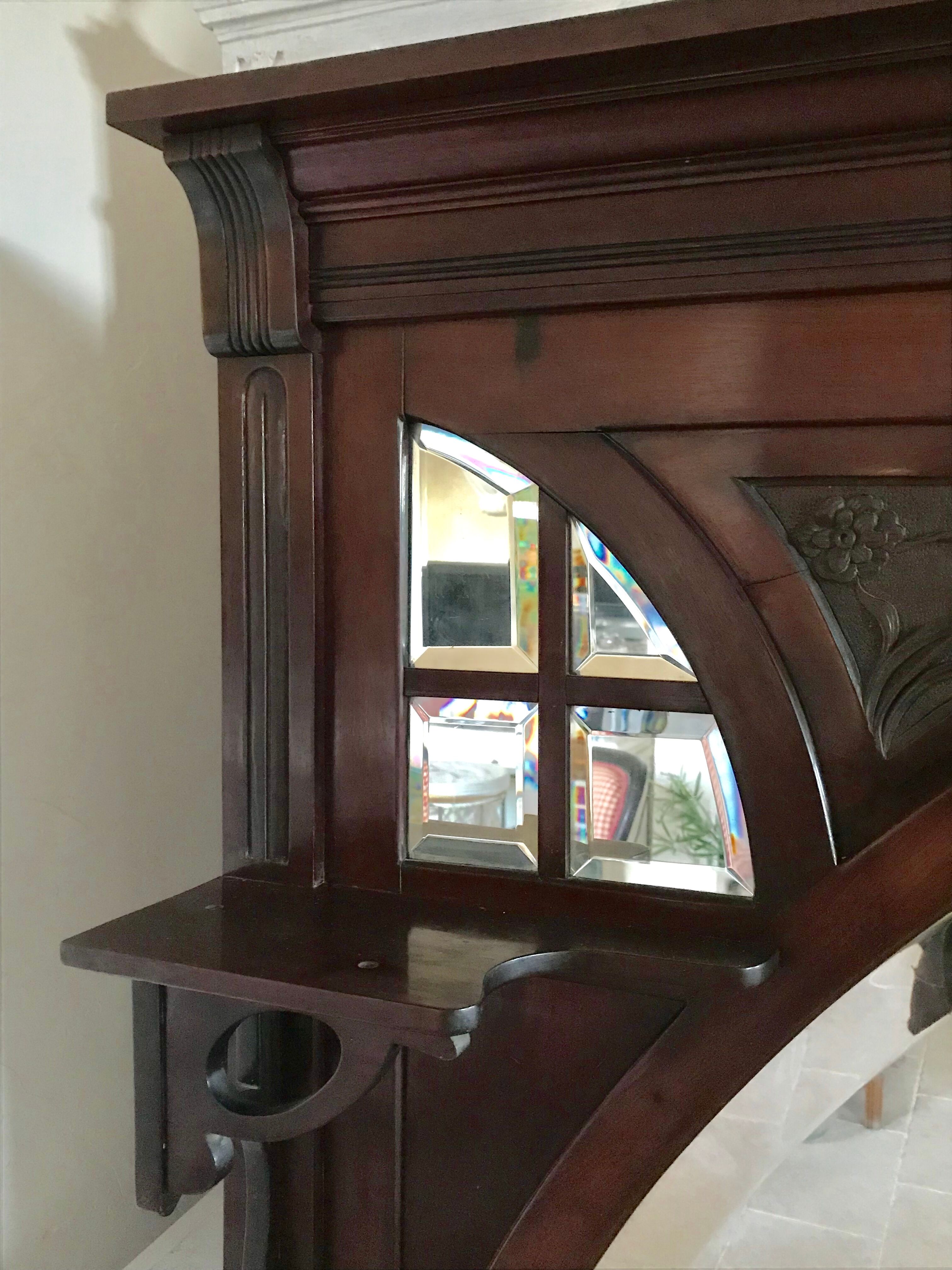 Mirror art deco 160 x 100