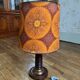 Vintage lamp with retro shade