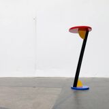 Postmodern wooden plant stand or side table