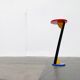 Postmodern wooden plant stand or side table