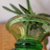 Biot bubble glass candle holder