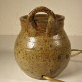 Lamp - night light in stoneware from the 70s