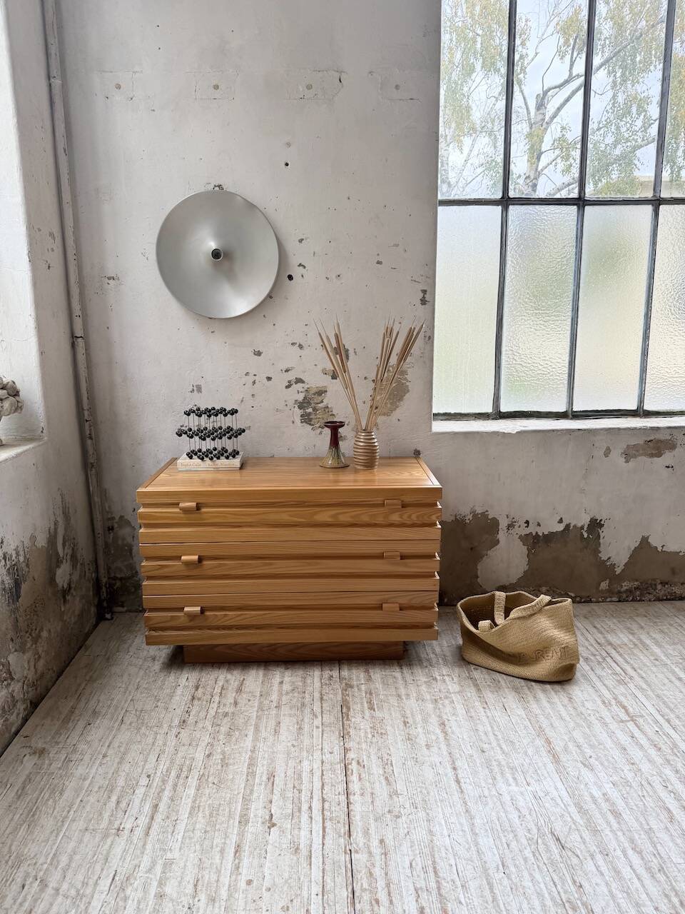 Solid oak chest of drawers Regain XL