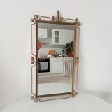 Vintage Hollywood Regency mirror from the 1950s.