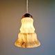 Art Deco pendant light in marbled opaline glass, 1920s-30s
