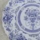 Lot de 9 assiettes à dessert vintage