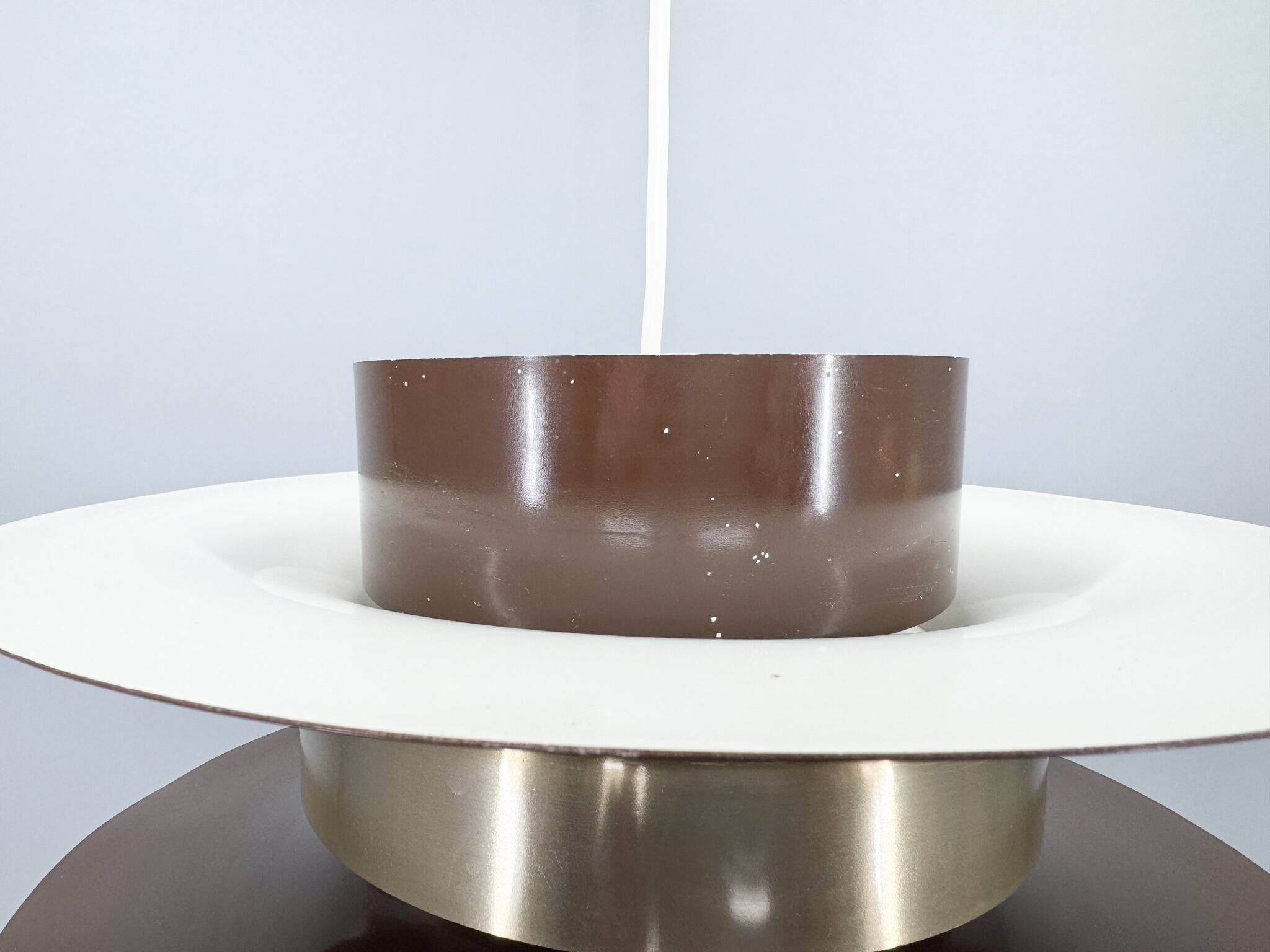 1970s Metal Space Age Pendant Light, Germany