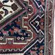 Carpet vintage Persian Afshar done hand 143 X 187 CM