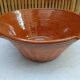 Ancient provençal tian in varnished terracotta - ø 34/35.5 cm