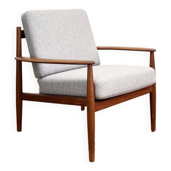 Fauteuil Grete Jalk for France & Son, Danish Design Armchair, années 1950
