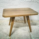 Vintage side table with compass legs