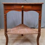 Triangular side table