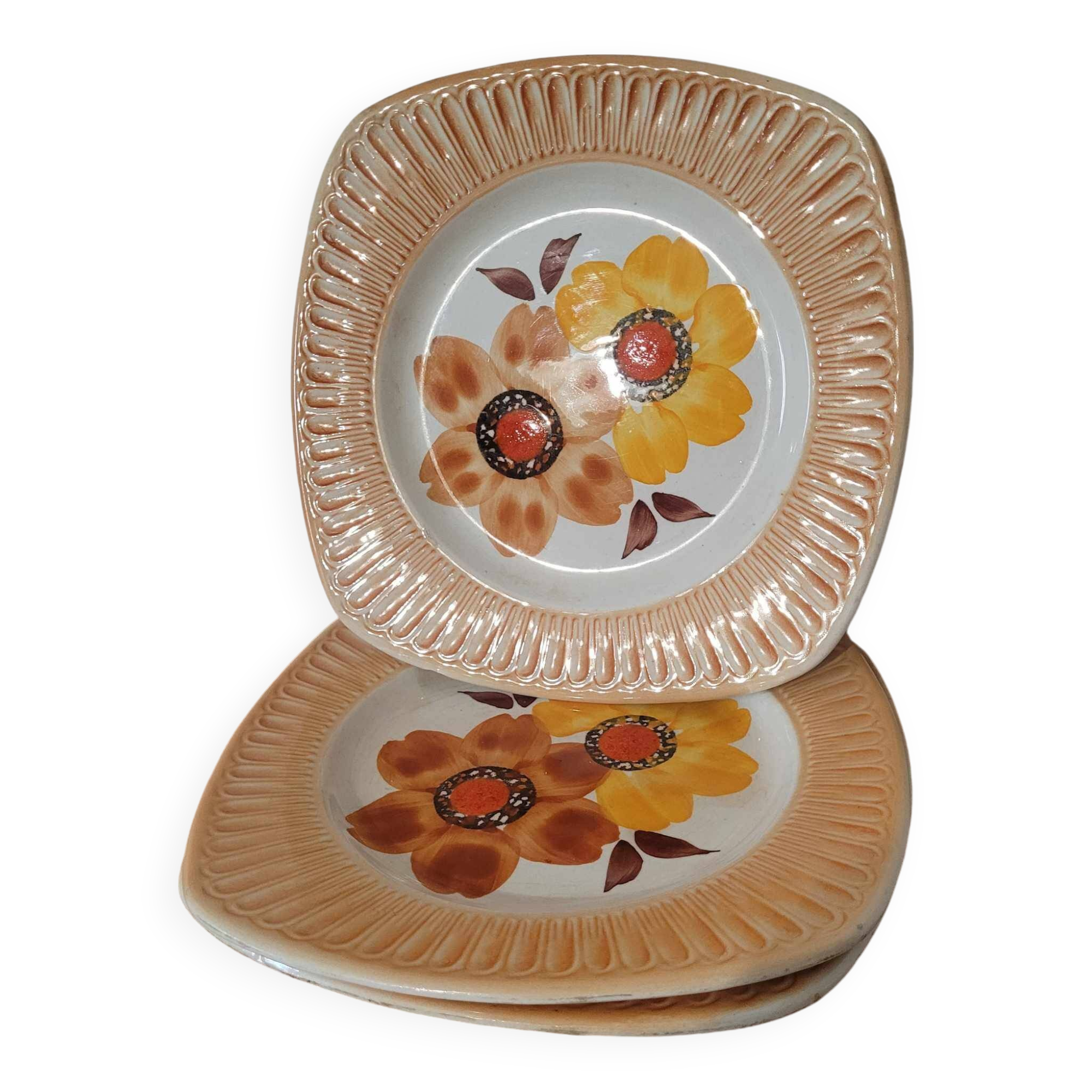 Set of 3 Mondovi Italy plates