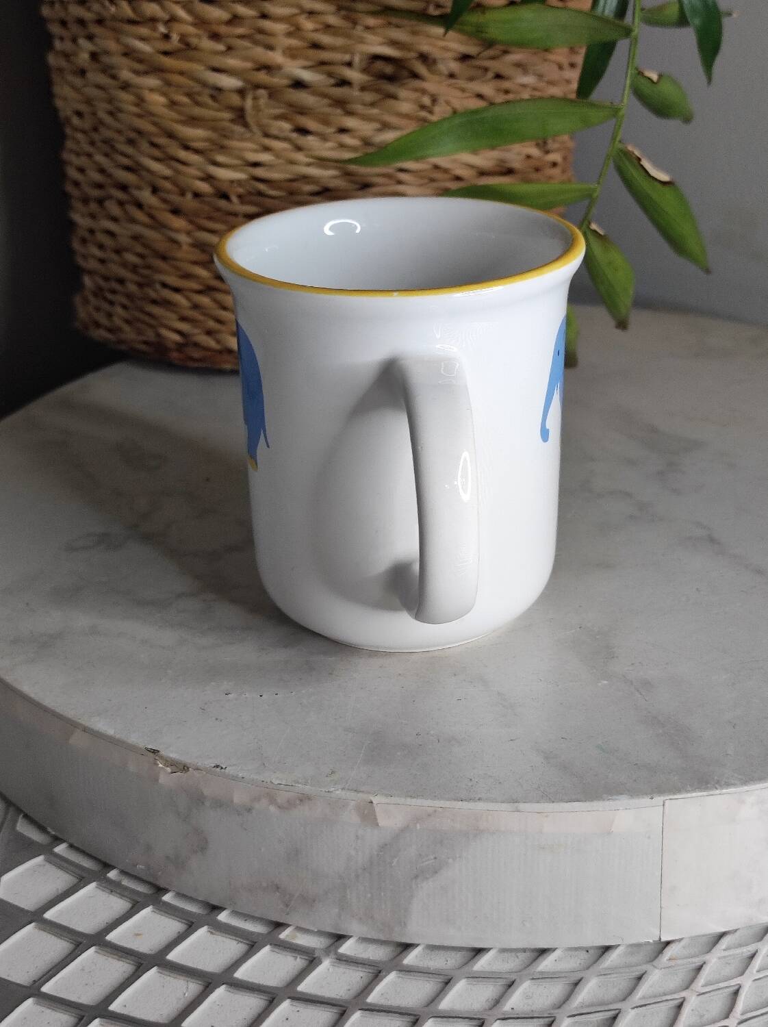 Children's porcelain mug