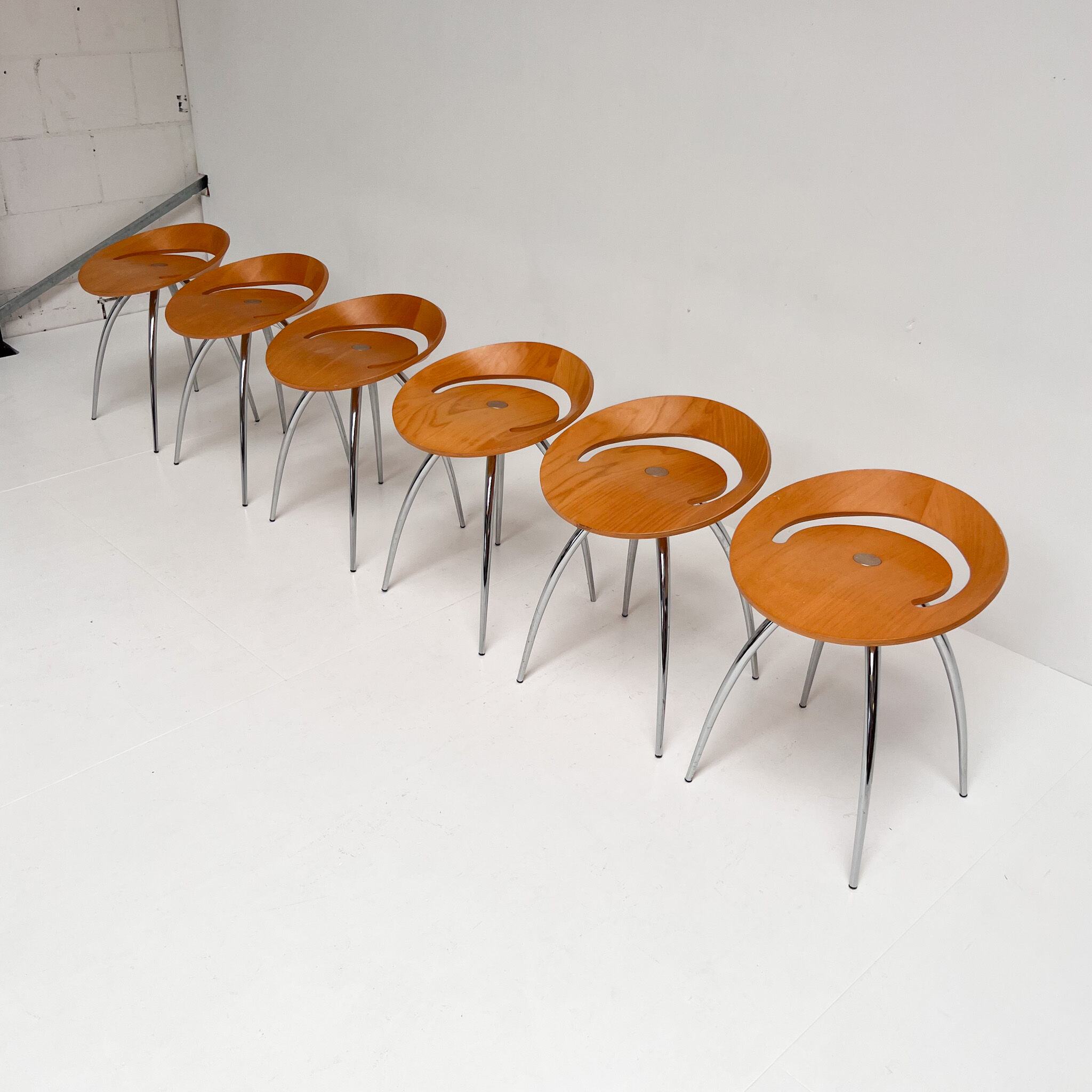 Magis Lyra stook blanc by Sigurdur Thorsteinson, 1990’s