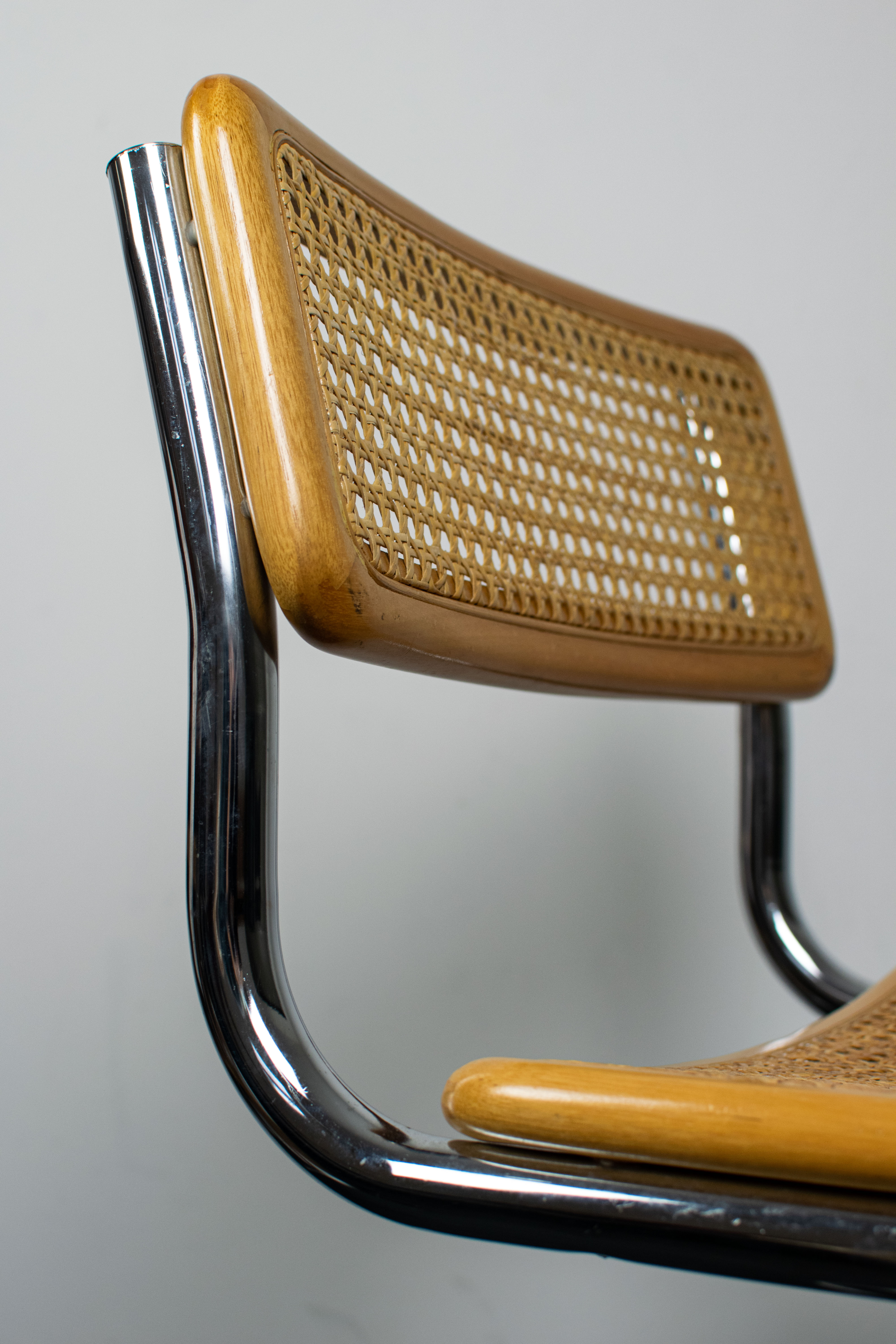Bar stool S32 Cesca by Marcel Breuer 1970