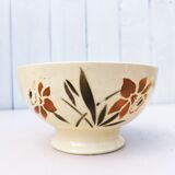 Vintage Badonviller earthenware bowl, N° 3