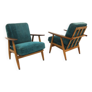 Paire de fauteuils ''Cigar - hans