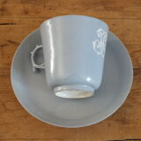 Pair of cups in porcelain de Sèvres XIXth