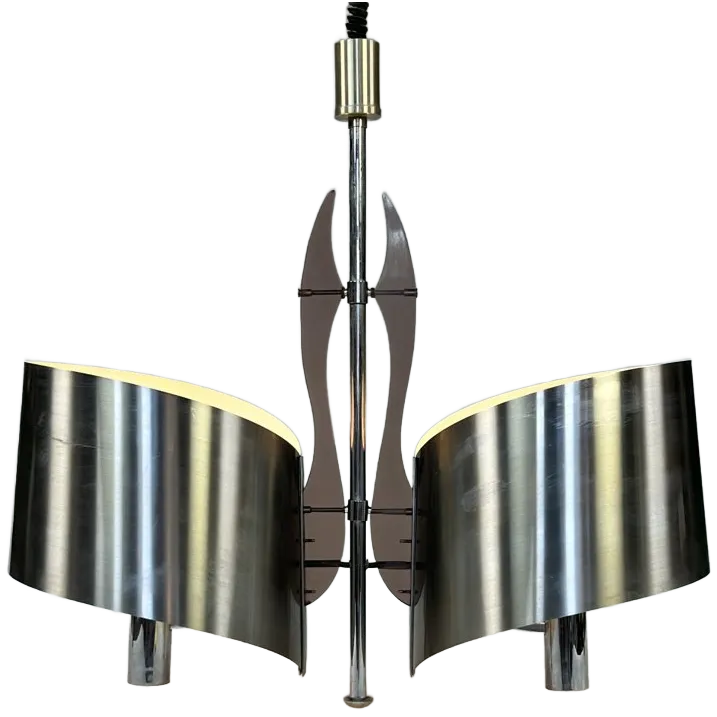 Vintage Maison Charles Pendant Lamp, France 60's
