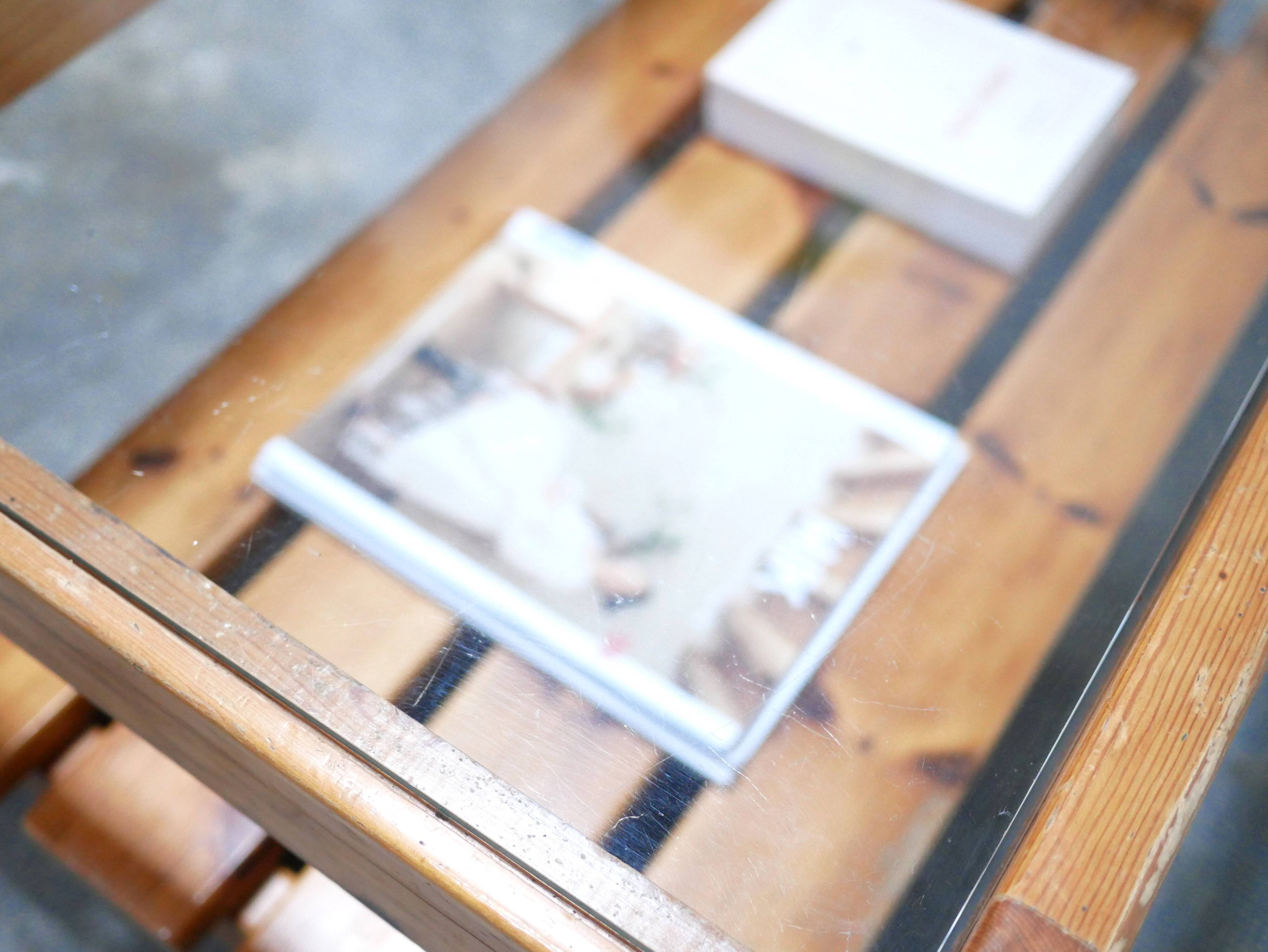 Vintage pine coffee table