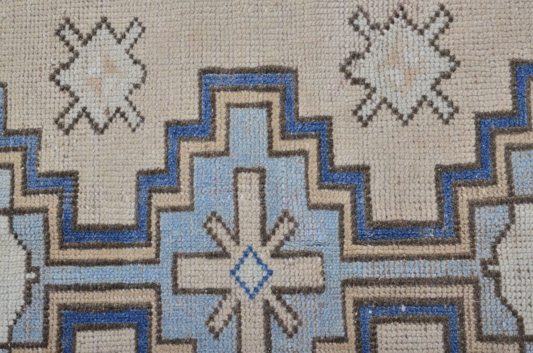 Tapis fait main Oushak turc sku 3559