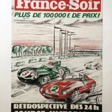 Original retrospective poster of the 1978 ACO historic 24-hour race.