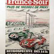 Original retrospective poster of the 1978 ACO historic 24-hour race.