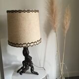 Vintage lamp with vine