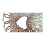 Wicker heart basket