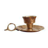 Brass candle holder