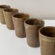 Stoneware cups from Digoin