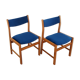 Set of two beech chairs, Danish design, 70s, made in Denmark