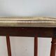 Console half moon wooden and marble louis XVI style