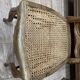 Suite de 6 chaises Louis Philippe en noyer et cannage