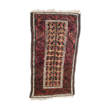 Tapis ancien Turkmen afghan Belutch laine 162x90 cm