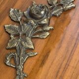 Gilded bronze pediment