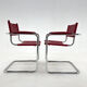 Mid-centrury chrome  tubular chair, 1970's