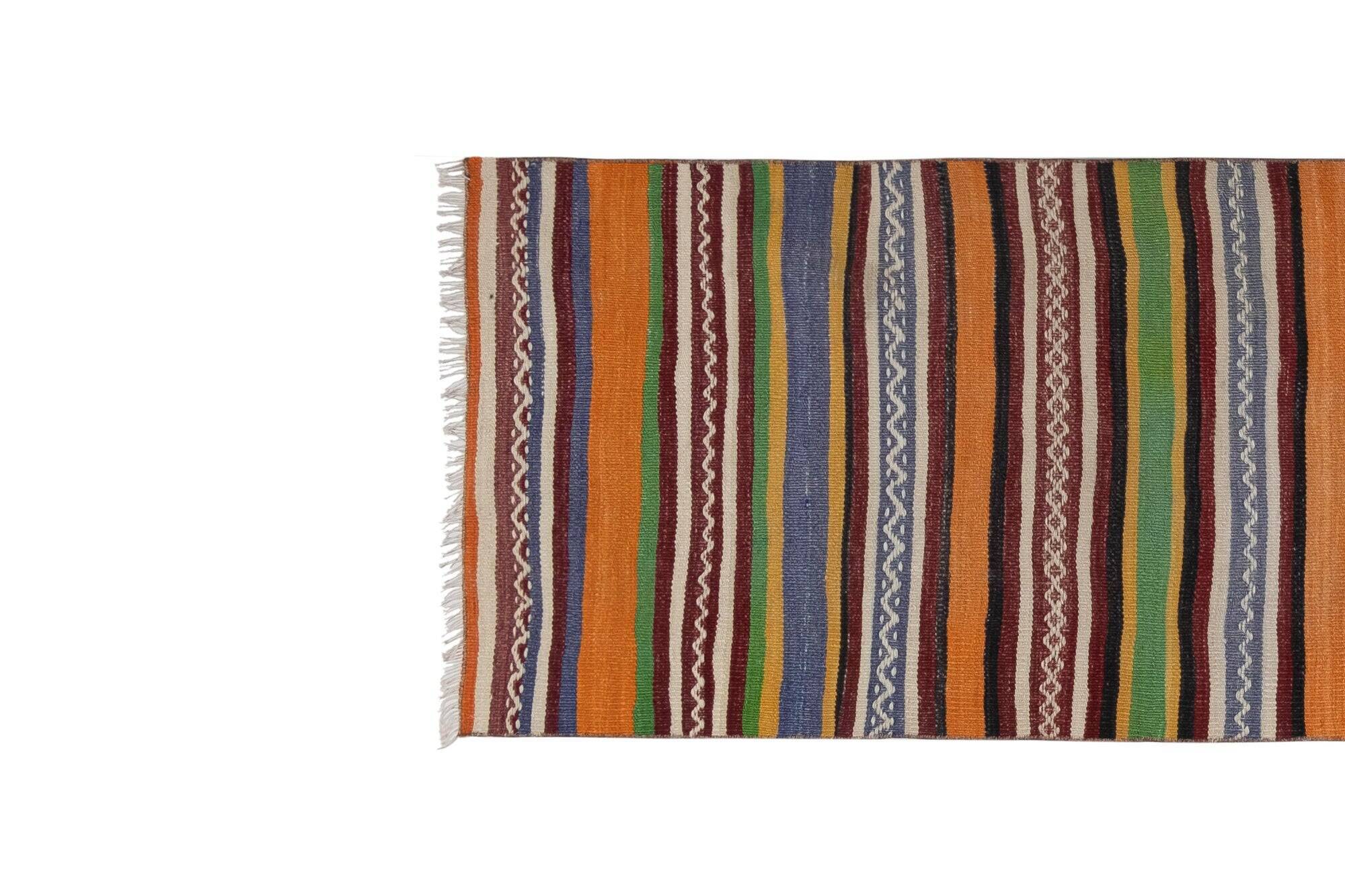 Vintage Turkish hallway rug 68x330 cm