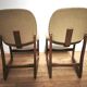 Paire de fauteuils vintages