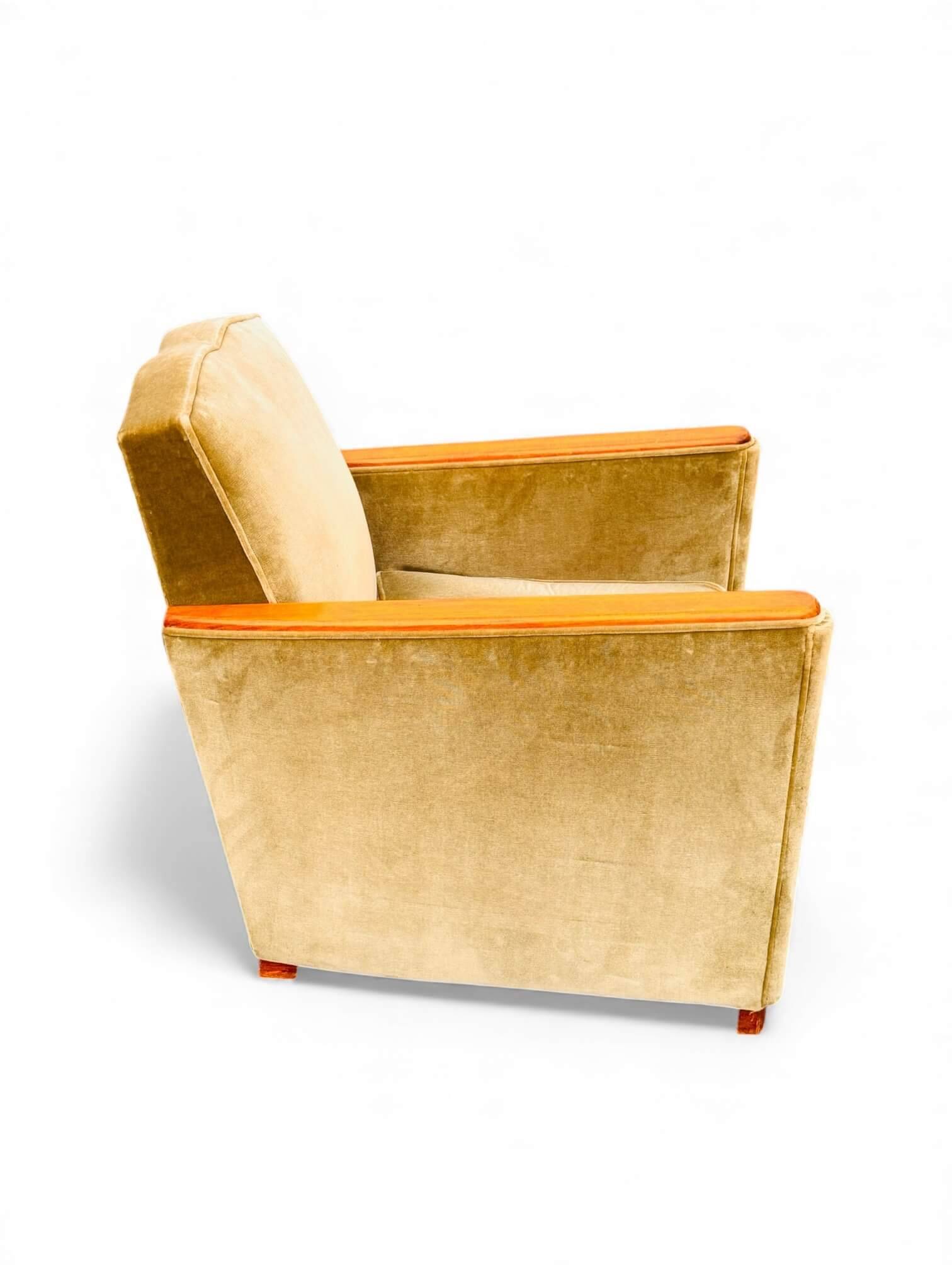 Art Deco club chair