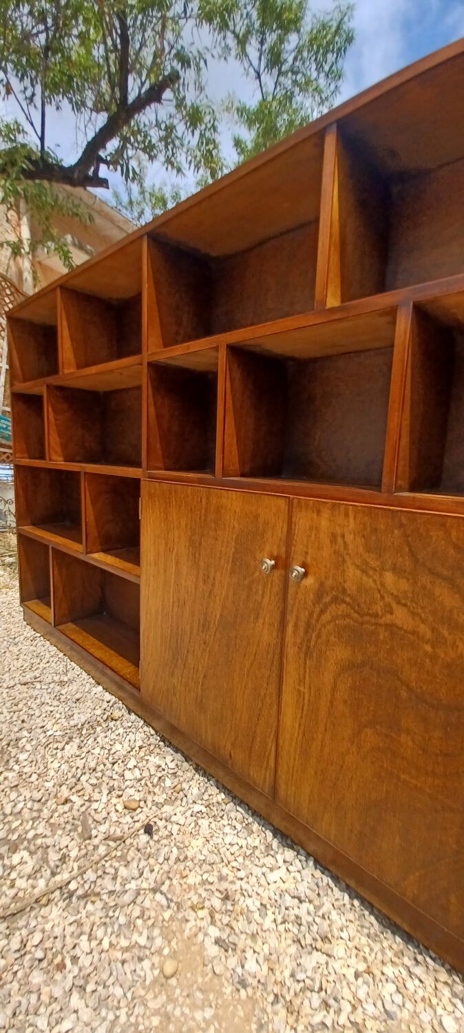 Scandinavian open bookcase vintage 1950s open bookcase