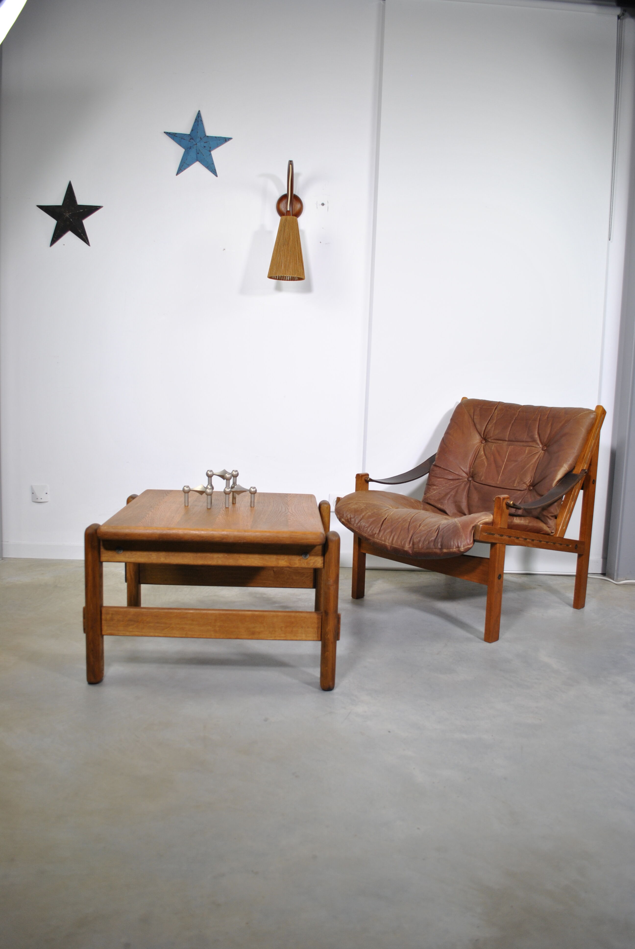 Safari armchair by Torbjörn Afdal for Bruksbo Norwegen 1960.